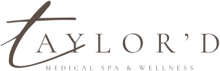 Taylor'd Med Spa Brown Logo